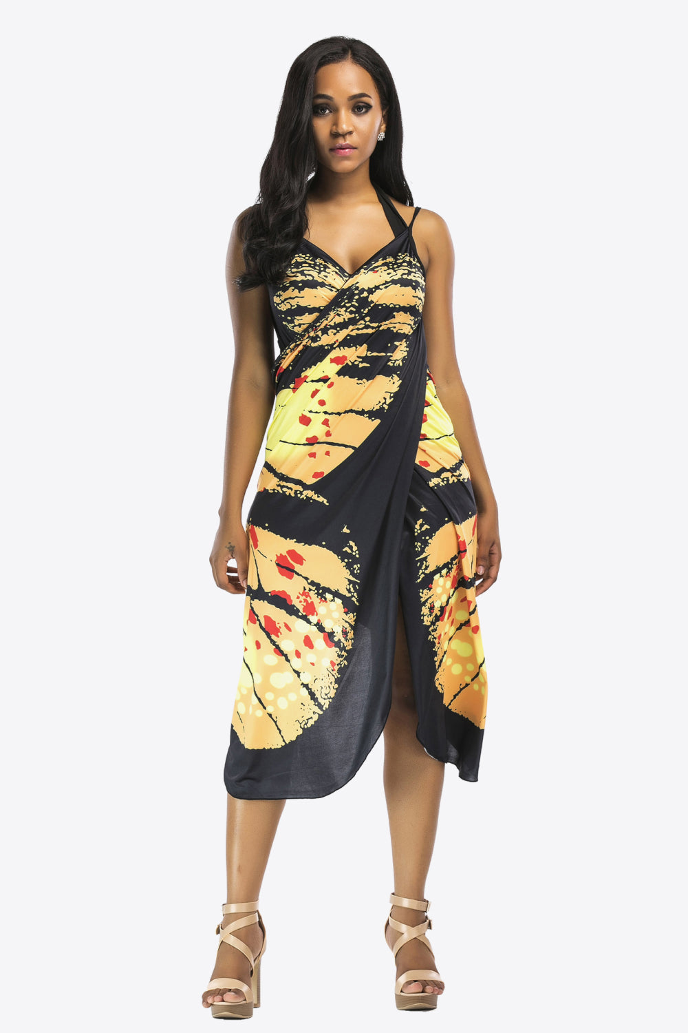 Butterfly Spaghetti Strap Cover Up - Hiccupzz