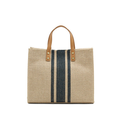 Women's Portable Briefcase Canvas Large Capacity Bag - Hiccupzz