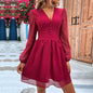 Women's Elegant Slim Mid-length Dress Hot Girl Sexy Dress - Hiccupzz