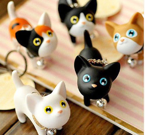 Key Ring  Kate Cat Key Ring Couple Key Chain   Kitten Key Ring   Cat Key Ring - Hiccupzz