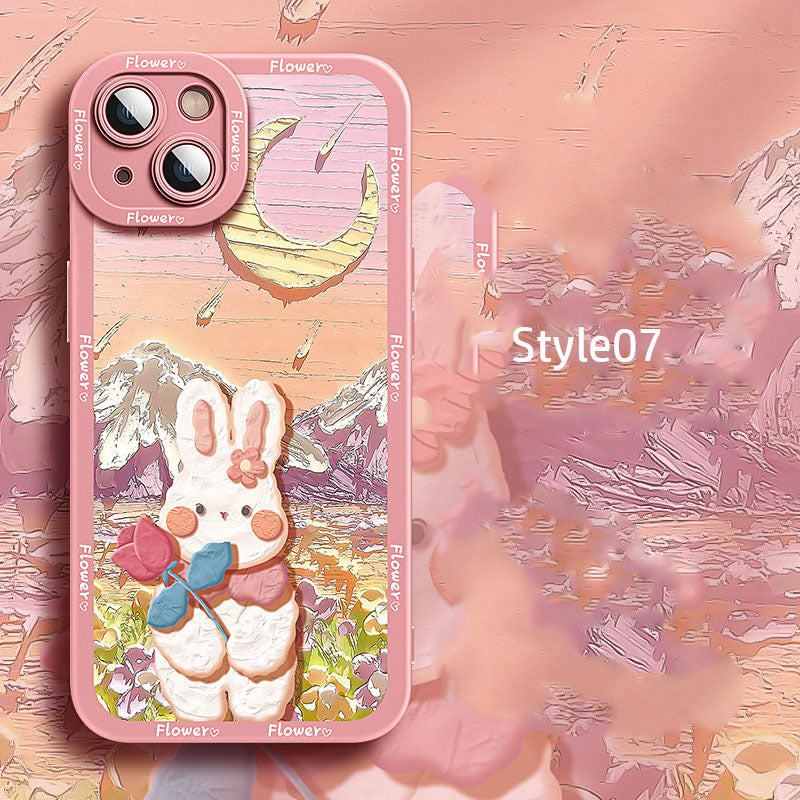 New Silicone Cartoon Mobile Phone Case