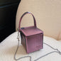 Trend Laser Box Bag Chain Shoulder Slung - Hiccupzz