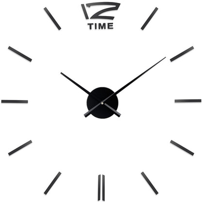 DIY creative fashion home decor acrylic wall clock - Hiccupzz