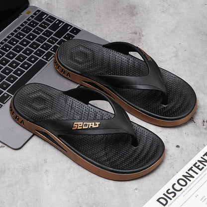 Men's Simple Non-slip Outdoor Leisure Flip-flops - Hiccupzz