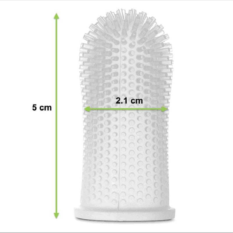 Pet Fingertip Cleaning Silicone Toothbrush - Hiccupzz