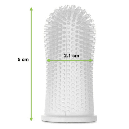 Pet Fingertip Cleaning Silicone Toothbrush - Hiccupzz