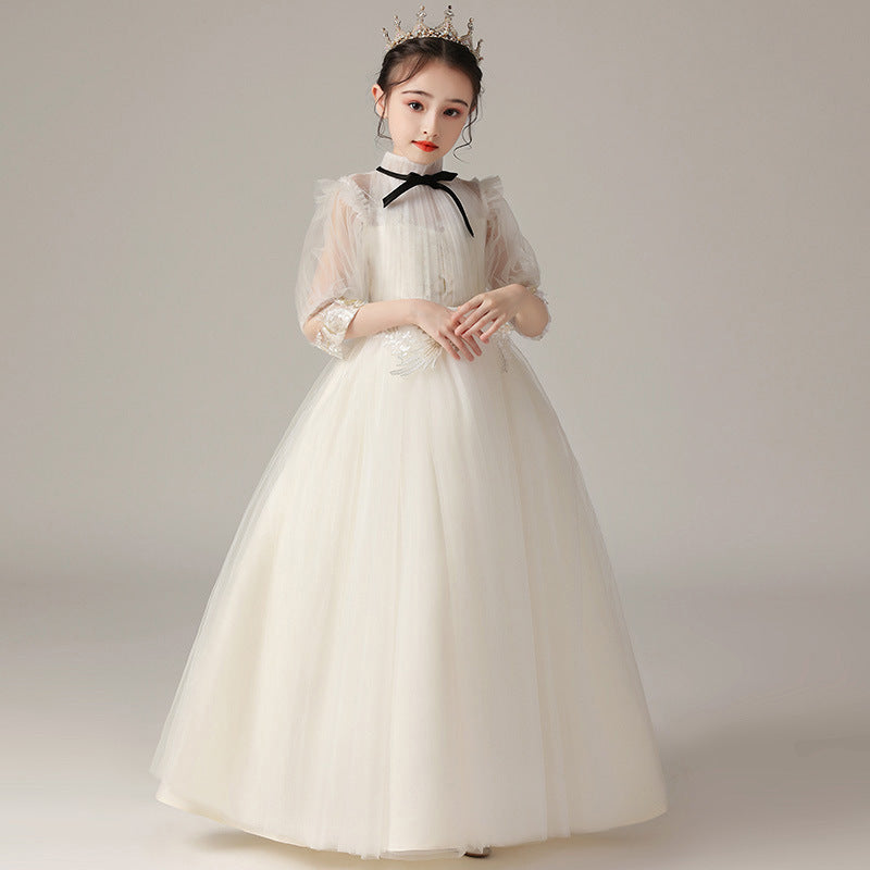 Kids Fashion Lace Wedding Party Dress - Hiccupzz