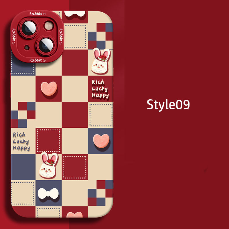 New Silicone Cartoon Mobile Phone Case