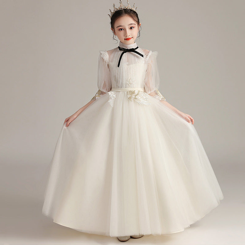 Kids Fashion Lace Wedding Party Dress - Hiccupzz