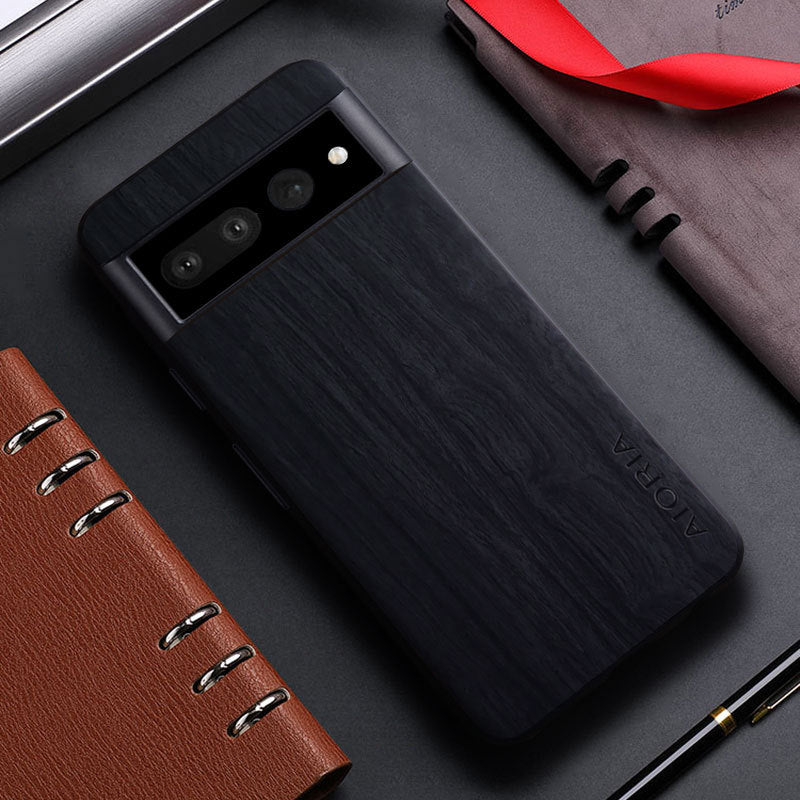 Vintage Staggered Wood Grain Mobile Phone Protective Case