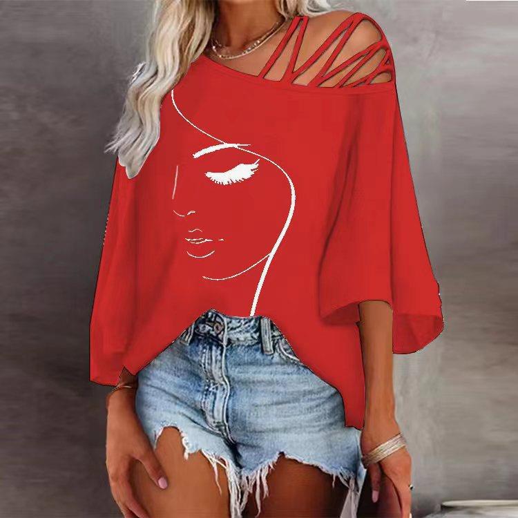 Fashion Stitching Loose Casual Tops For Women - Hiccupzz