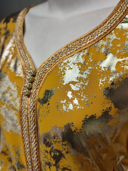 Muslim Gilded Robe Women's Two-piece Set With Belt - Hiccupzz