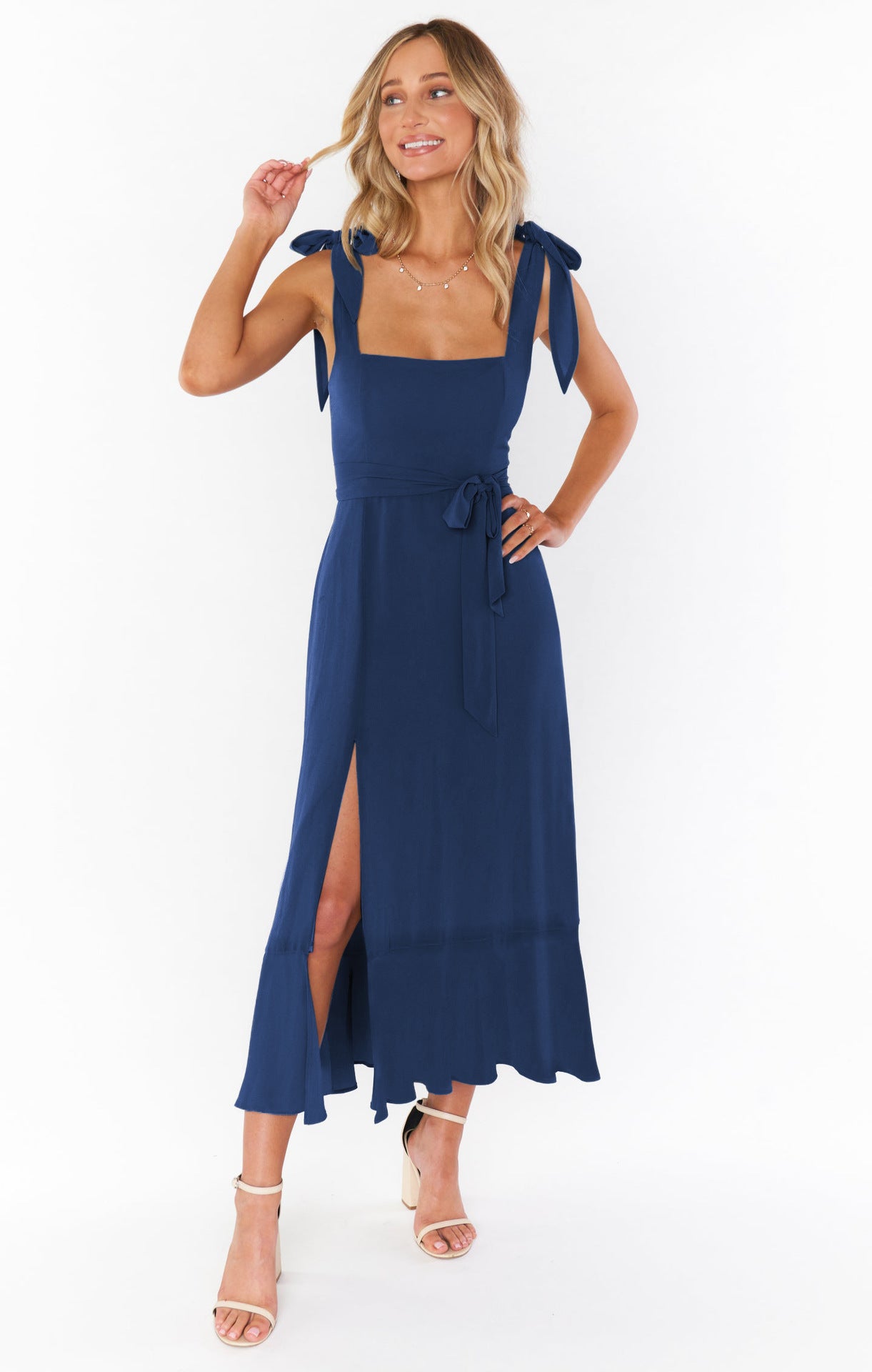 Women's Split Strap Dress - Hiccupzz