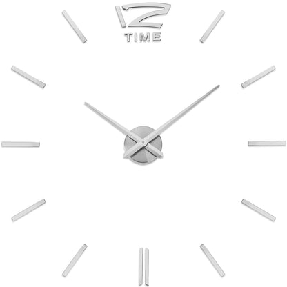 DIY creative fashion home decor acrylic wall clock - Hiccupzz