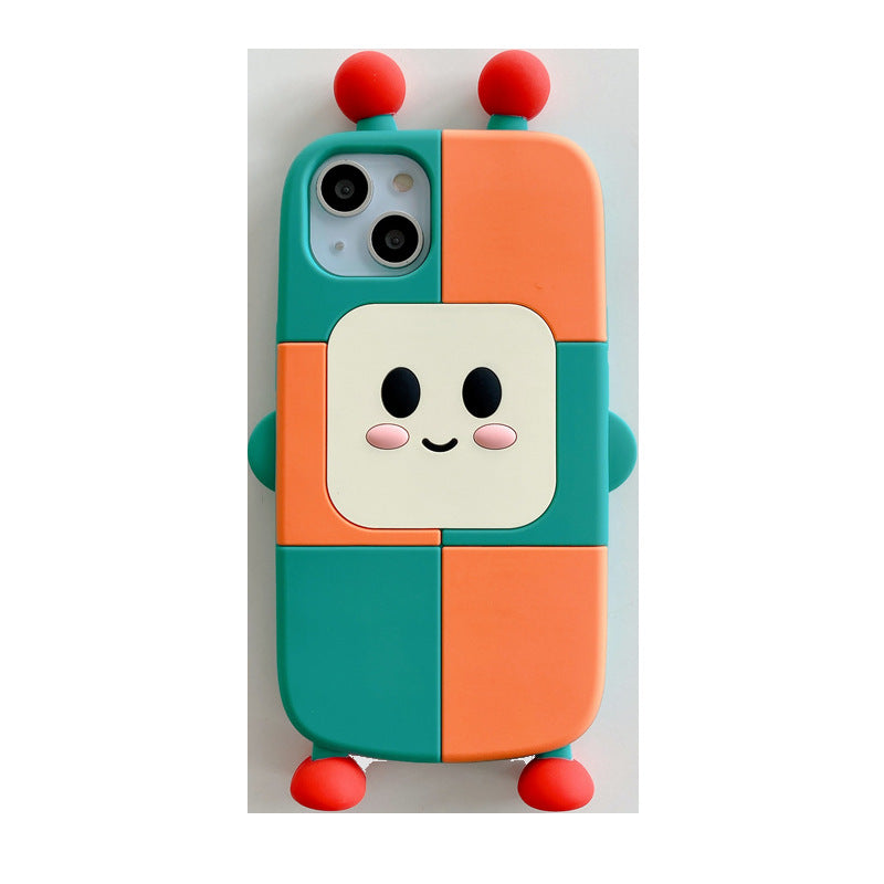 Fashion Personality Robot Silicone Phone Shell - Hiccupzz