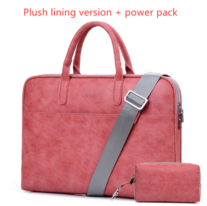 Faux Leather Laptop Bag For Women - Hiccupzz
