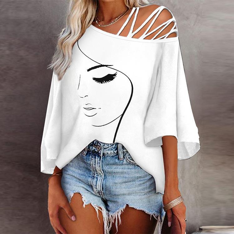 Fashion Stitching Loose Casual Tops For Women - Hiccupzz