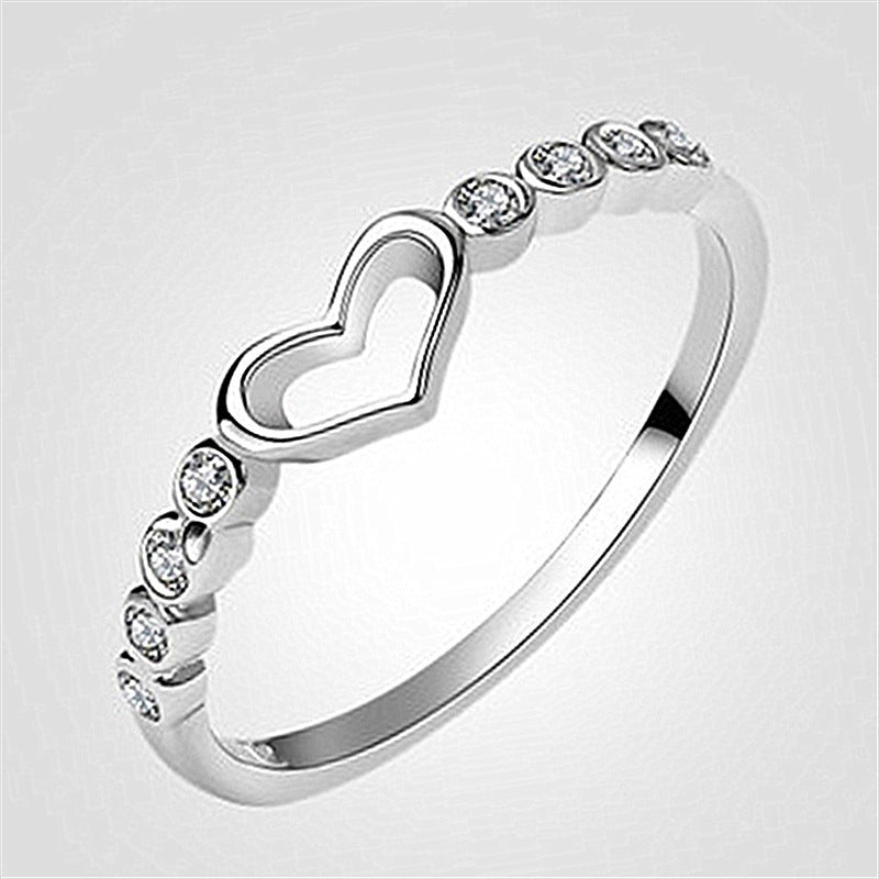 Love ring female index finger ring - Hiccupzz