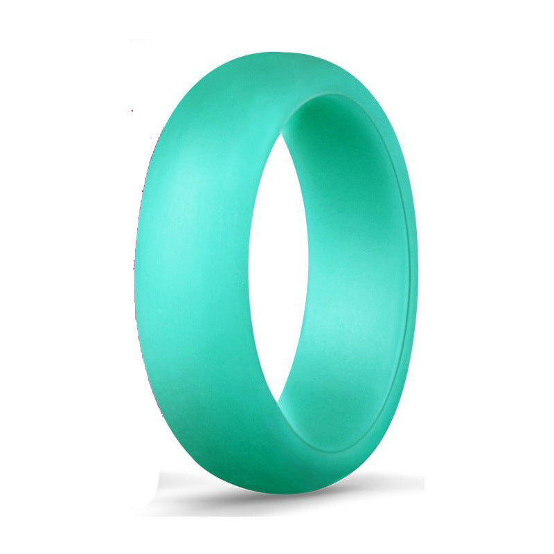 Silicone Ring Glitter Beautiful Ring Jewelry