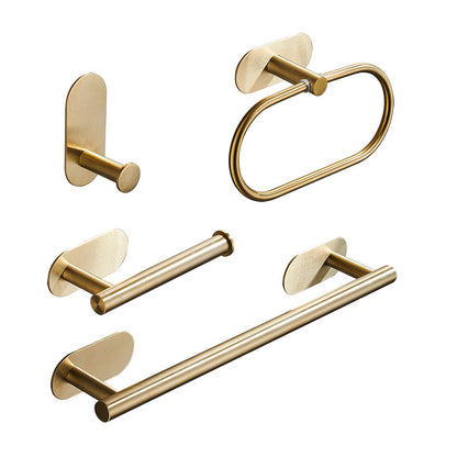 Single Bar Towel Rack Bathroom Hook Bathroom Pendant - Hiccupzz