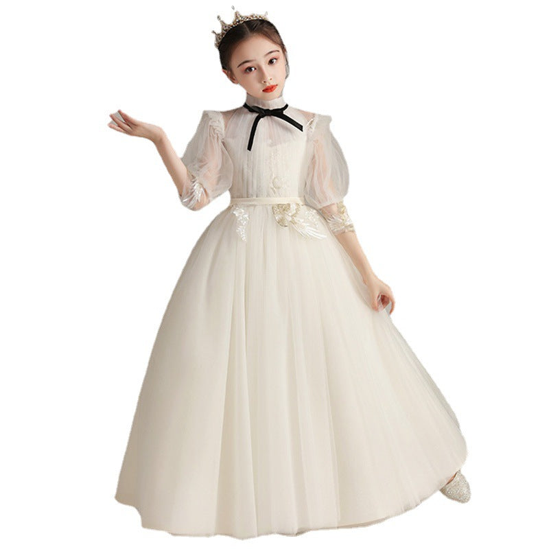 Kids Fashion Lace Wedding Party Dress - Hiccupzz