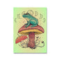 Home Decor Frog Mushroom Canvas Painting Wall Poster - Hiccupzz