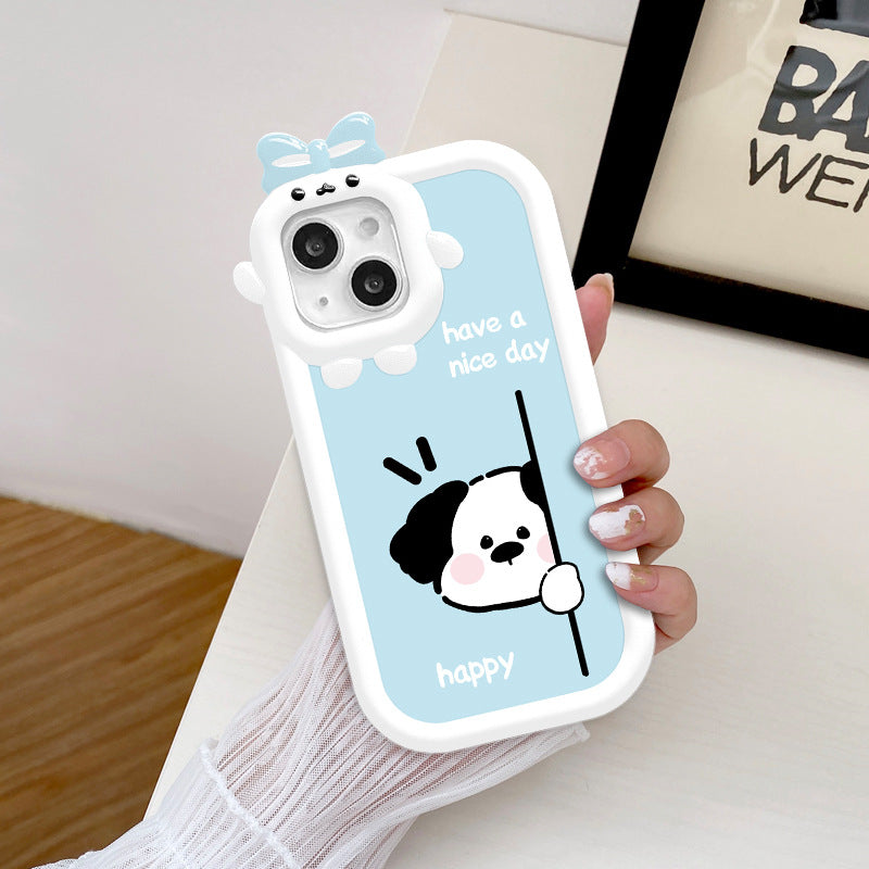 Cartoon Cute Bracket Dummy Dog Mobile Case