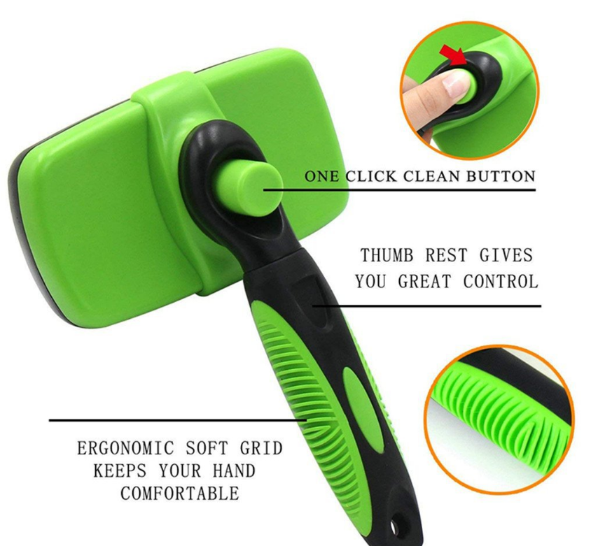 Pet Self Cleaning Slicker Brush - Hiccupzz