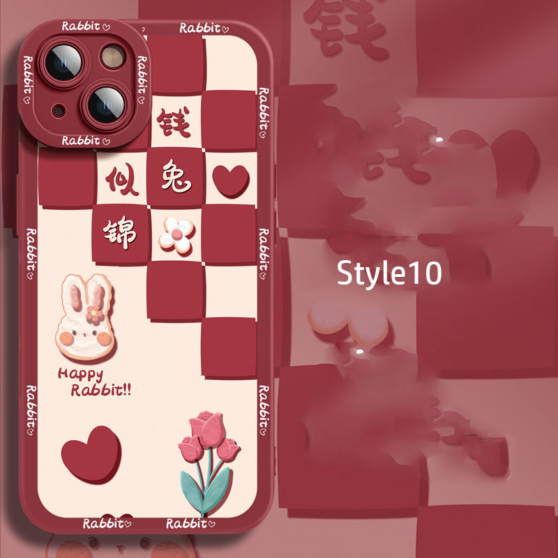 New Silicone Cartoon Mobile Phone Case