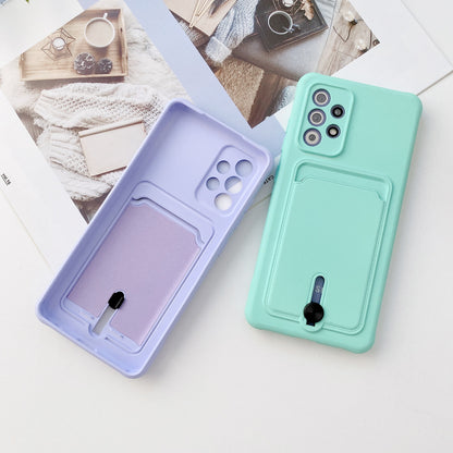 Suitable For A03S Anti-fall Card Pack A52 Mobile Phone Case S21 Pull All-in-one A22 All-pack Soft Shell A72 - Hiccupzz