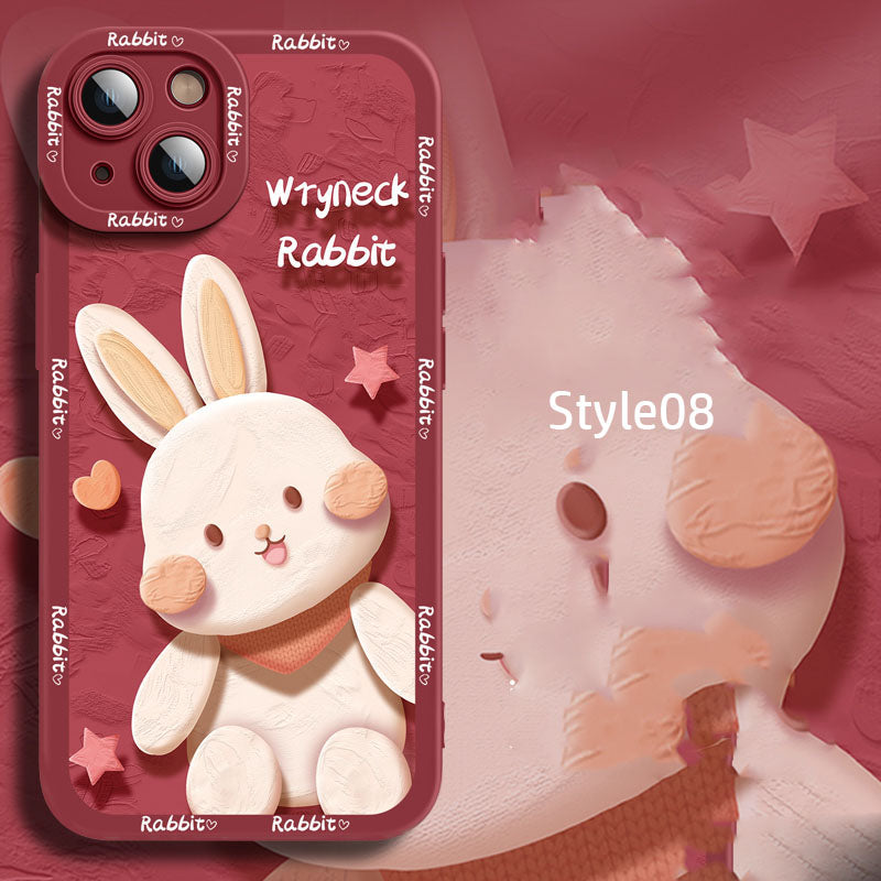 New Silicone Cartoon Mobile Phone Case