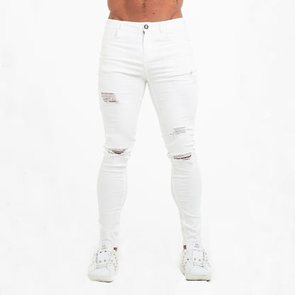 Men's skinny ripped jeans - Hiccupzz