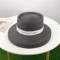 Summer hat new female sun hat folding beach hat big brim travel sunscreen Hepburn wind sun hat travel - Hiccupzz