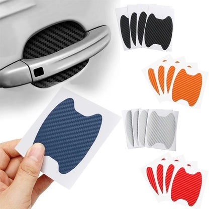 4Pcs/Set Car Door Carbon Fiber Scratches Resistant Cover - Hiccupzz