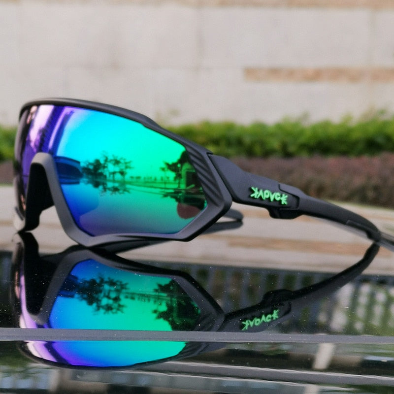 Sport Polarized 5 Lens Cycling Glasses