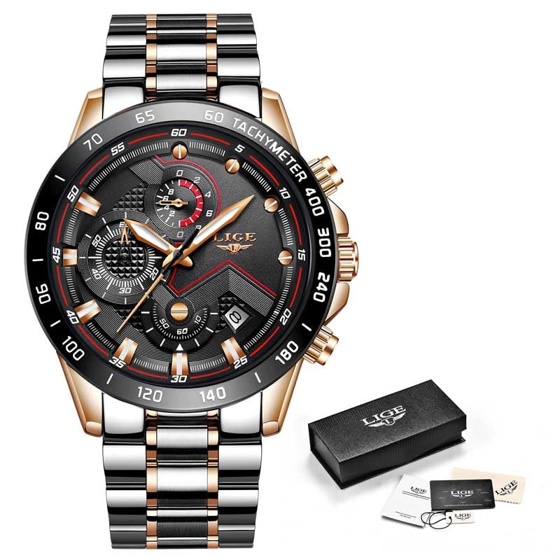 2023 New Fashion Men's Stainless Steel Watches