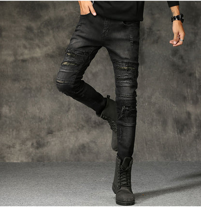 Casual Men's Ripped Jean - Hiccupzz