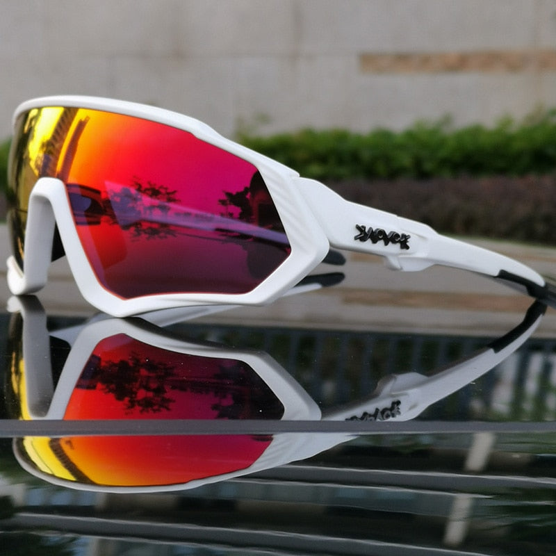 Sport Polarized 5 Lens Cycling Glasses