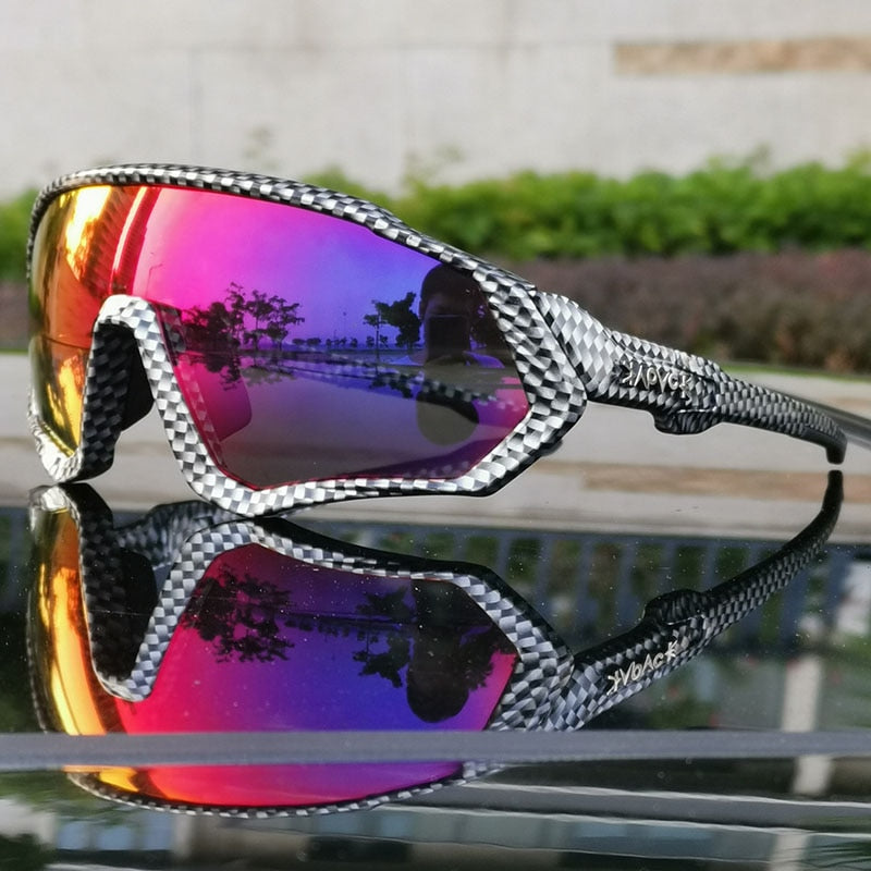 Sport Polarized 5 Lens Cycling Glasses