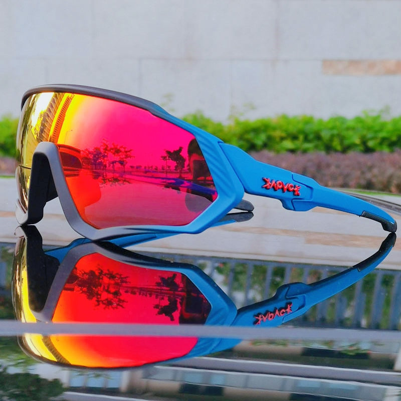 Sport Polarized 5 Lens Cycling Glasses