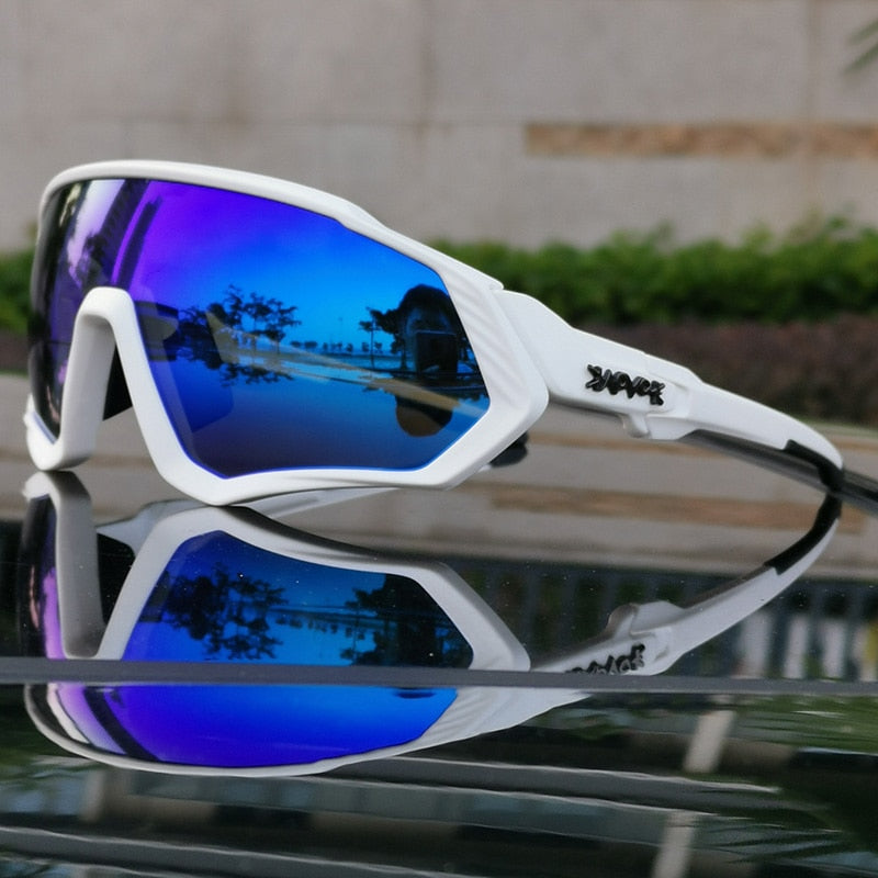 Sport Polarized 5 Lens Cycling Glasses