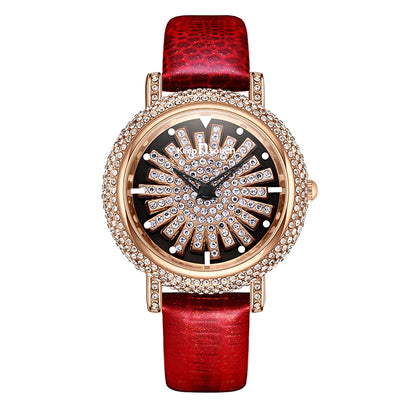 Latest Design Rhinestone Luxury Waterproof Japan Quartz Wrist Watches for Women - Hiccupzz