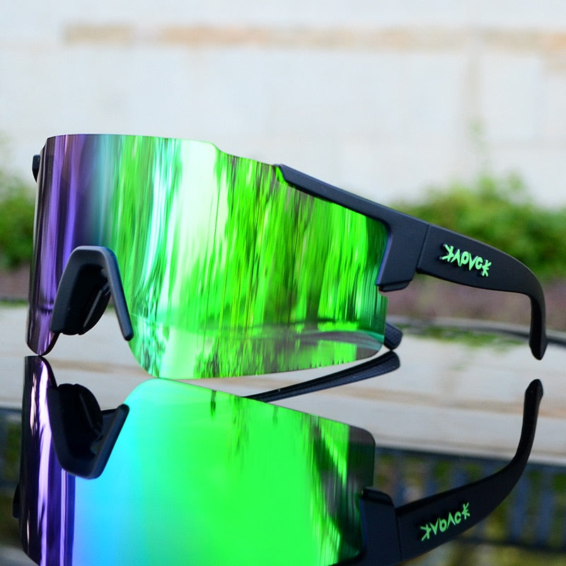 Men Women 3 Lens Outdoor UV400 Sport Cycling Glasses