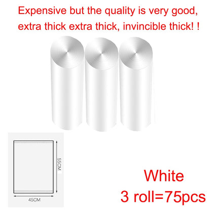 garbage bags disposable trash bags big waste bag trash can waste bin storage box holder trash bin kitchen home convenient - Hiccupzz