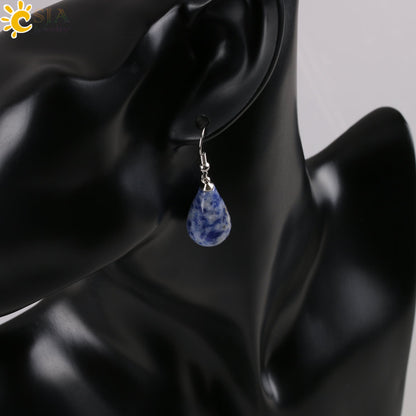 Tear Water Drop Natural Stone Pendant - Hiccupzz