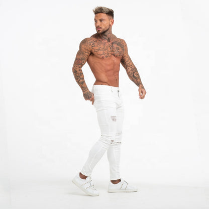 Men's skinny ripped jeans - Hiccupzz