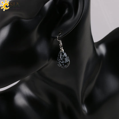 Tear Water Drop Natural Stone Pendant - Hiccupzz