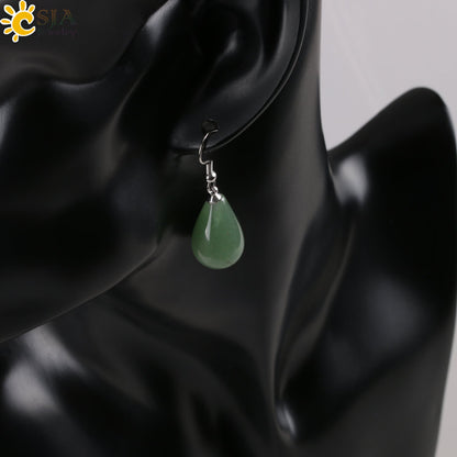 Tear Water Drop Natural Stone Pendant - Hiccupzz