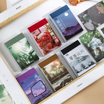 50 sheets Landscape rose ins  Scrapbooking Decorative Stickers - Hiccupzz