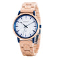 Bobo Bird Steel and Wood Quartz Watch - Fashion Men’s and Women’s Timepiece - Hiccupzz